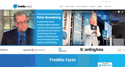 Desktop Screenshot of freddieawards.com